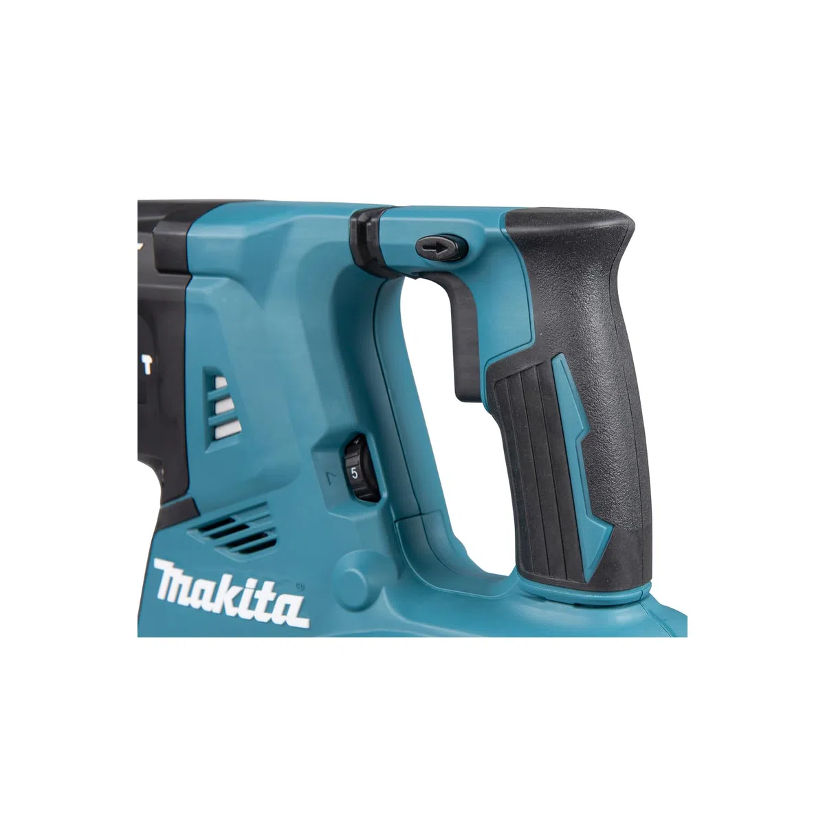 Makita DHR281ZJ Akku Kombihammer 2x18 V, ohne Akku, ohne Ladegerät, Lithium Ionen, Gerade, Blau, Schwarz