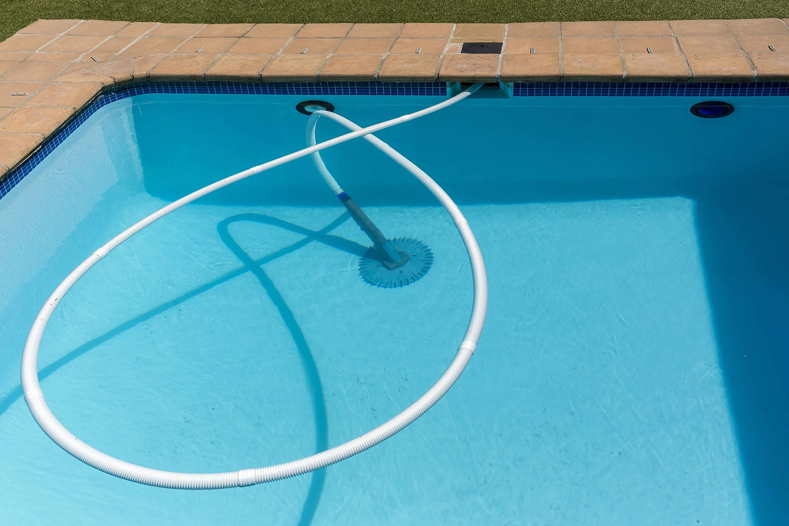 CAIRCON 2K Poolfarbe Schwimmbadfarbe für Betonbecken, wetterfest - Lichtblau 2,5kg