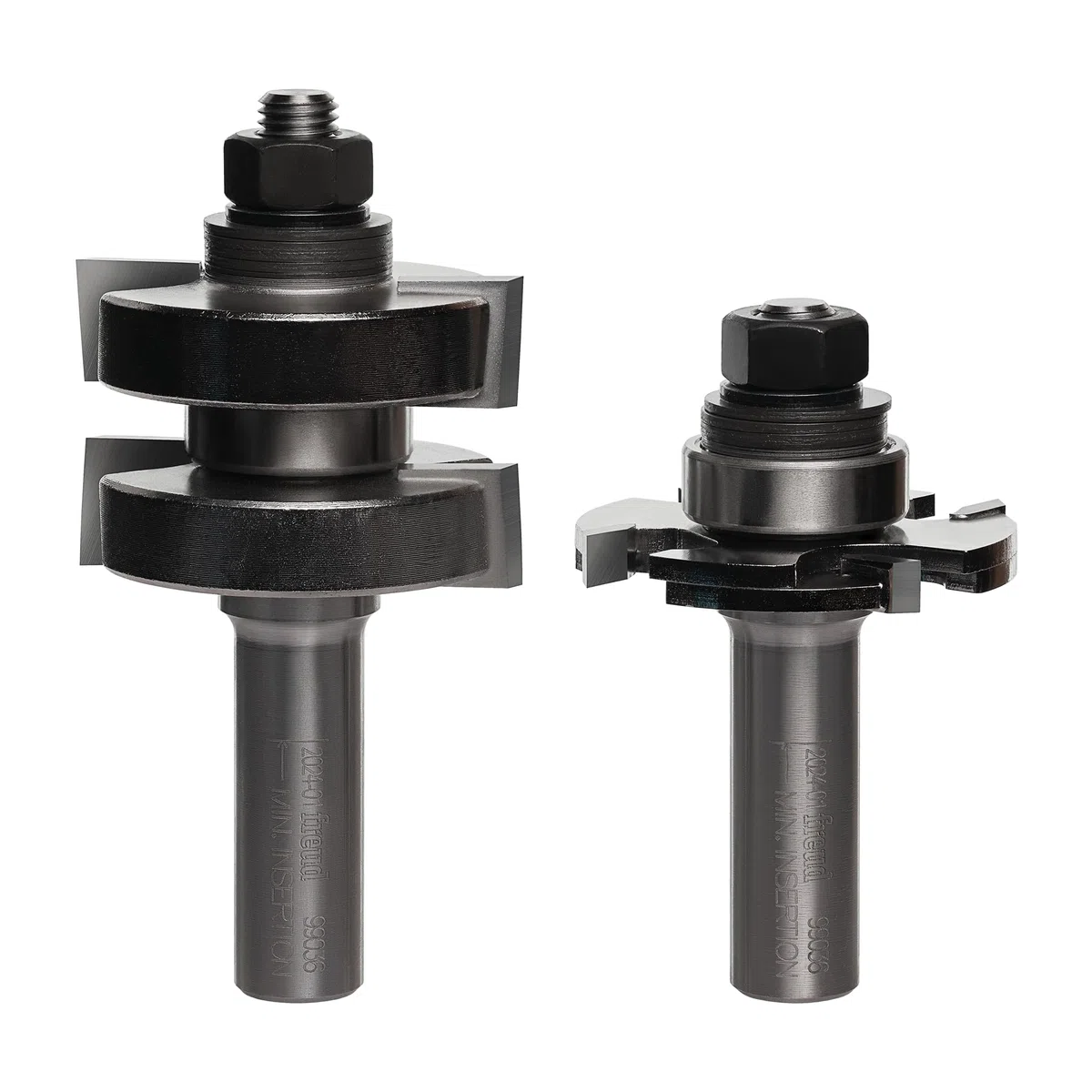 Freud Nut- und Feder-Bit-Set mit 1,27 cm Schaft (99-036)