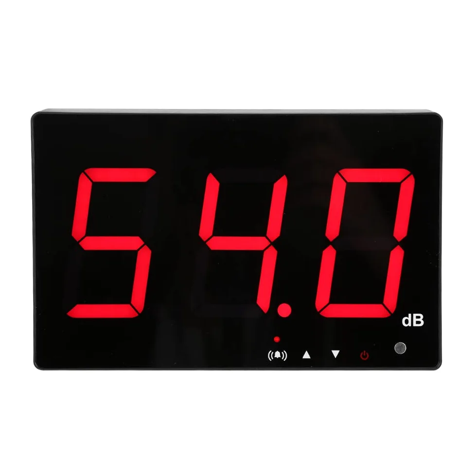 Tbest Sound Meter, Dezibel Mgerät Mit Aufzeichnung,Dezibel Mgerät,Digitr Scegelmer,Db-Meter Sndway 9,6-Zoll-LCD-Digital-Scegelmer,Wandbe,30~130 Db,Geräuschtester