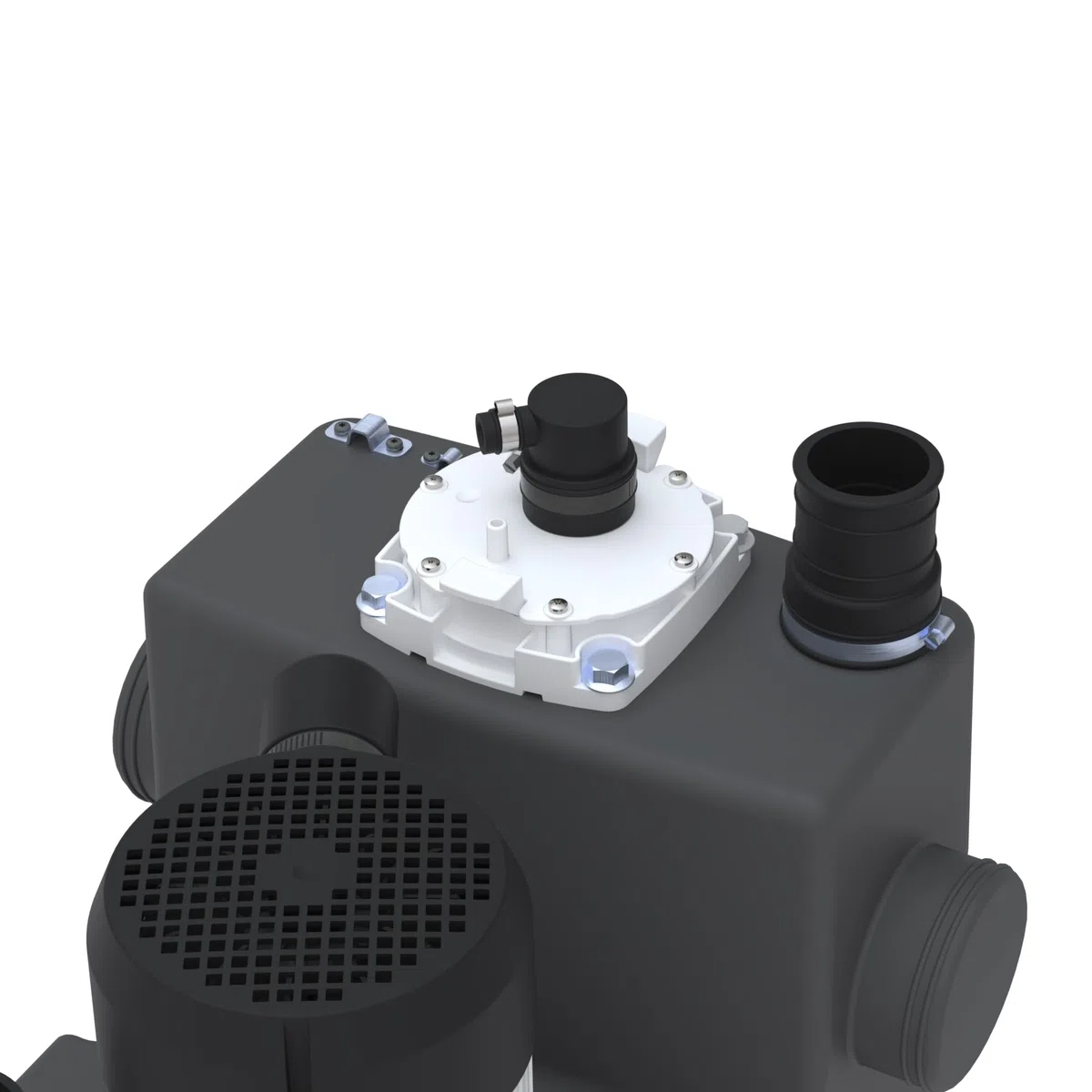 SFA – Sanicubic 1 GR HP S – Kleinhebeanlage für Abwasser – Bodenstehend – Schneidwerk Pro X K2 – 2 niedrige Zuläufe – Für Haus, Wohnung & Geschäftsräume – 42 x 51,8 x 40,1 cm – 2.000 W