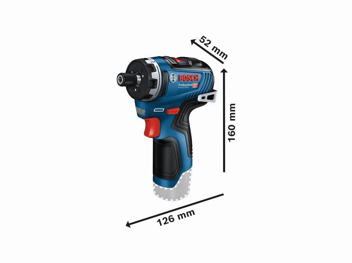 Bosch Professional 12V System Akku Bohrschrauber GSR 12V-35 HX,Battery Powered, Cordless