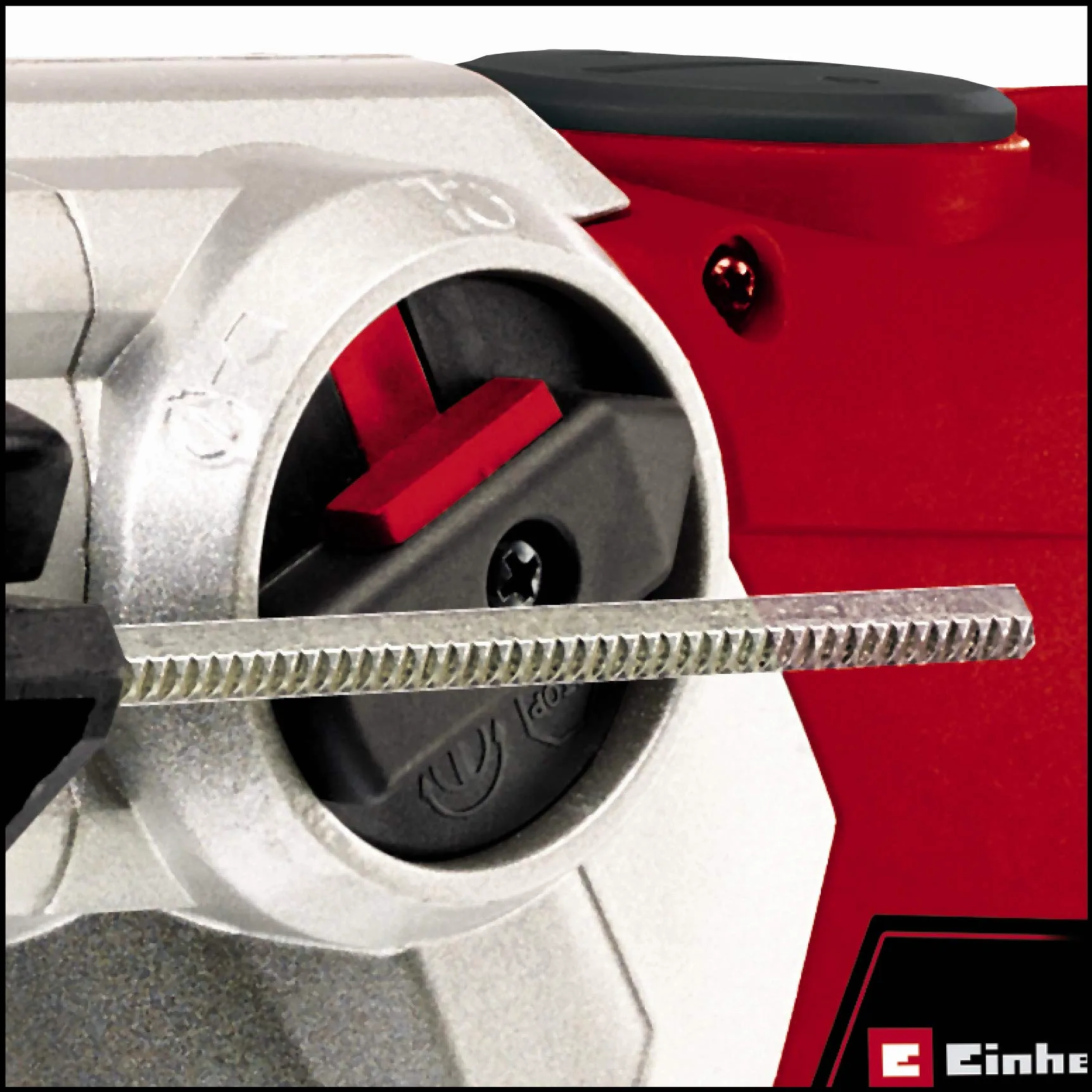 Einhell Bohrhammer TE-RH 32 4F Kit (1250 W, 5 Joule, 32 mm Bohrleistung in Beton, SDS-Plus, Anti-Vibrationsgriff, inkl. E-Box, 3 Bohrer, Spitzz- und Flachmeißel)