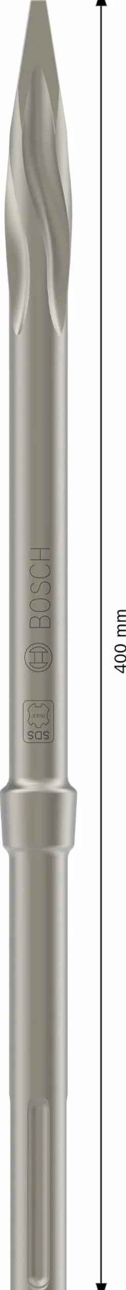 Bosch 10x PRO SDS max-5C Spitzmeißel-Set (für Beton, Ziegelstein, Ø mm, Professional Zubehör Bohrhammer, Abbruchhammer)