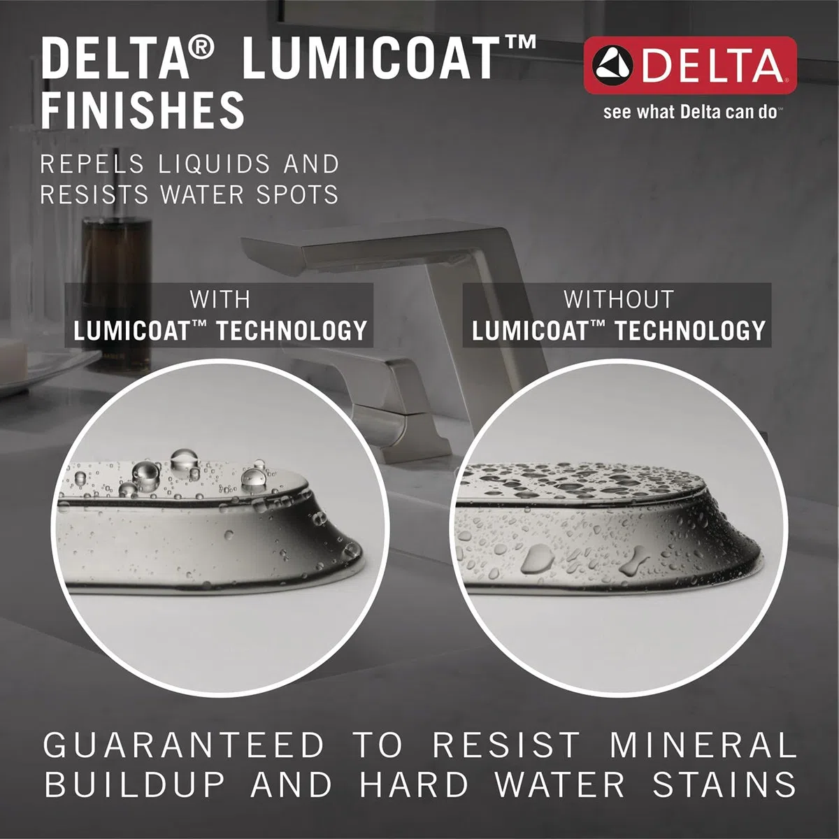 Delta T50210-SS-PR Schwenkbare Sprühblende, Lumicoat Edelstahl