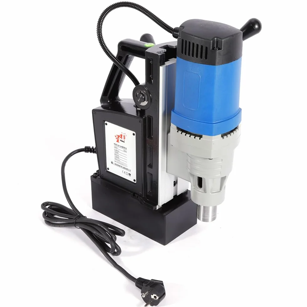 Magnetbohrmaschine Kernbohrmaschine Kernbohrer Magnet Bohrmaschine 1680W 13800N, für die Fertigung. Leicht, leistungsstark und vielseitig