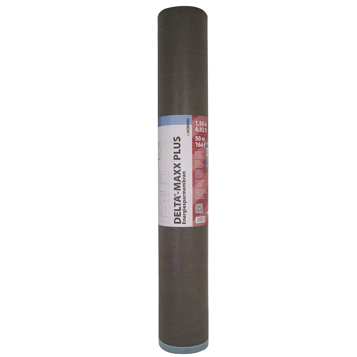 Dörken Delta Maxx Plus 75qm Unterspannbahn 1x diffusionsoffene selbstklebende Unterdeckbahn für Steil-Dach