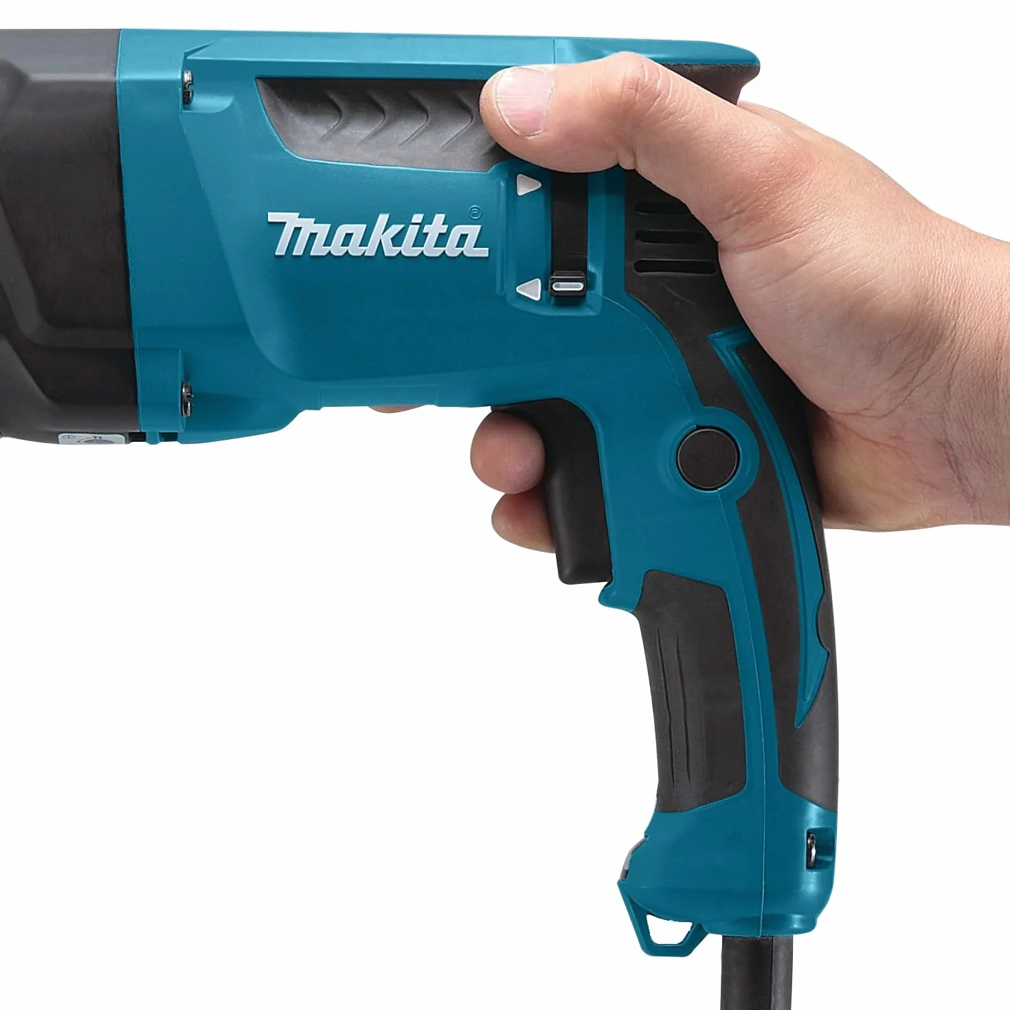 Makita HR2631FT13 Kombihammer, Netzbetrieb, Blau
