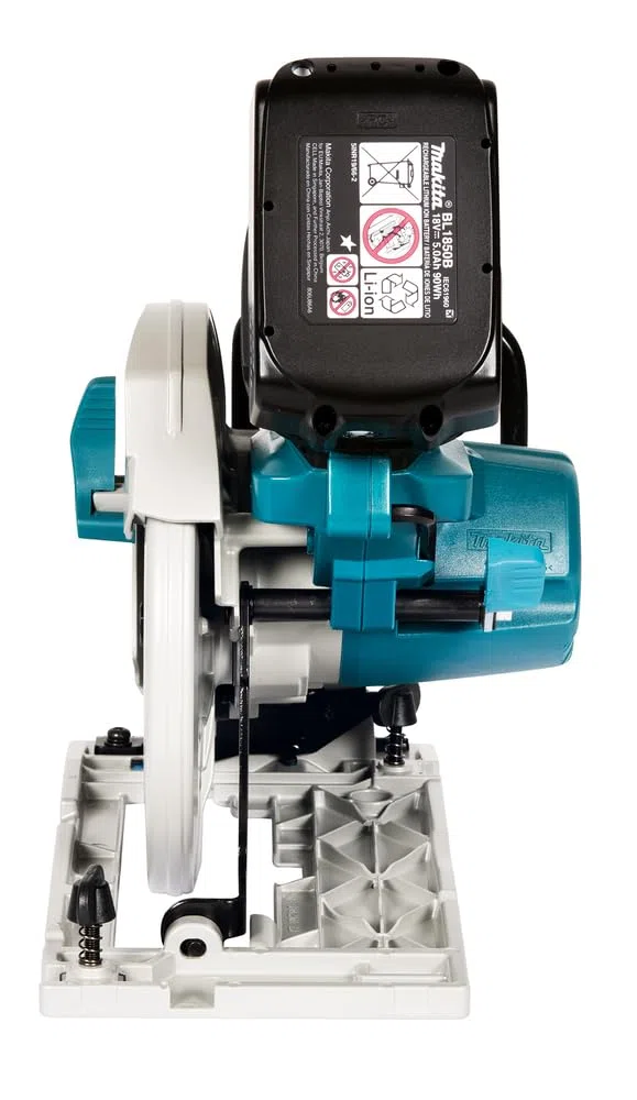 Makita DHS 680 RT1J Akku Handkreissäge 18 V 165 mm Brushless + 1x Akku 5,0 Ah + Ladegerät + Makpac