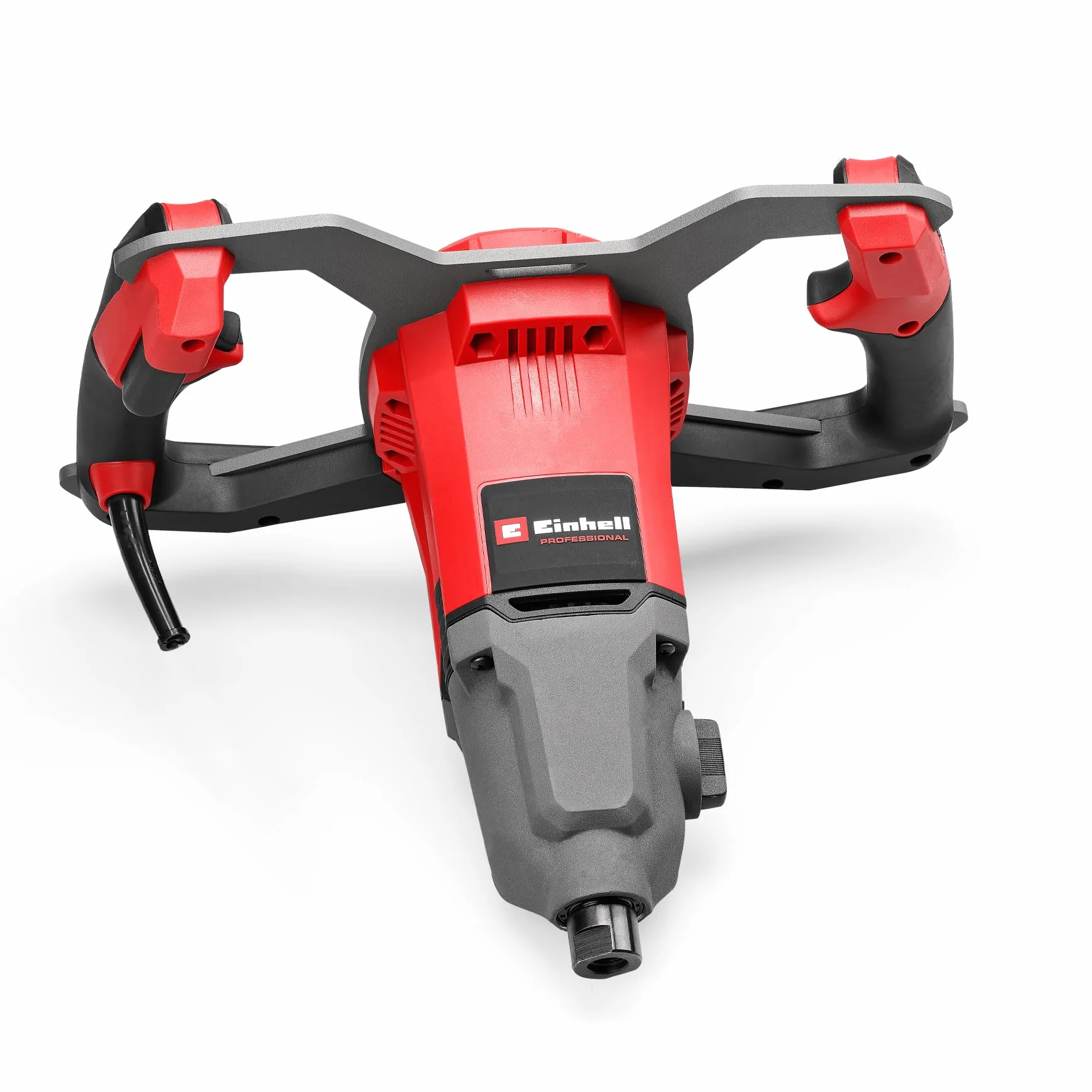 Einhell Farb-Mörtelrührer TP-MX 1700-2 CE (1700 W, M14 Rühreraufnahme, Drehzahlelektronik, 2-Gang-Getriebe, Softstart, inkl. Ø 120 mm Rührer & Maulschlüssel)