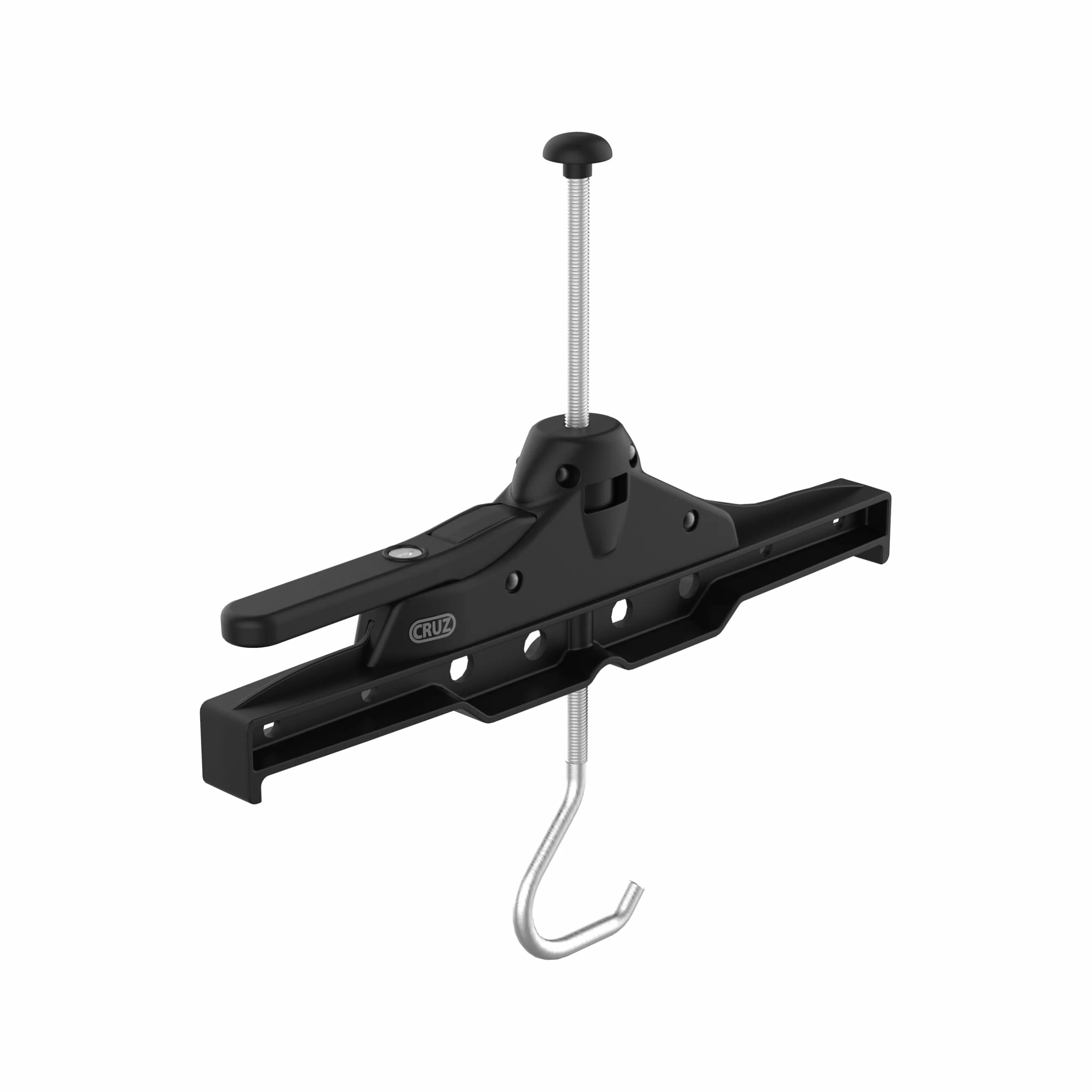 Cruz Leiterhalter Halterung für Dachträger Leitersicherung Lieferwagen Ladder Clamp, schwarz