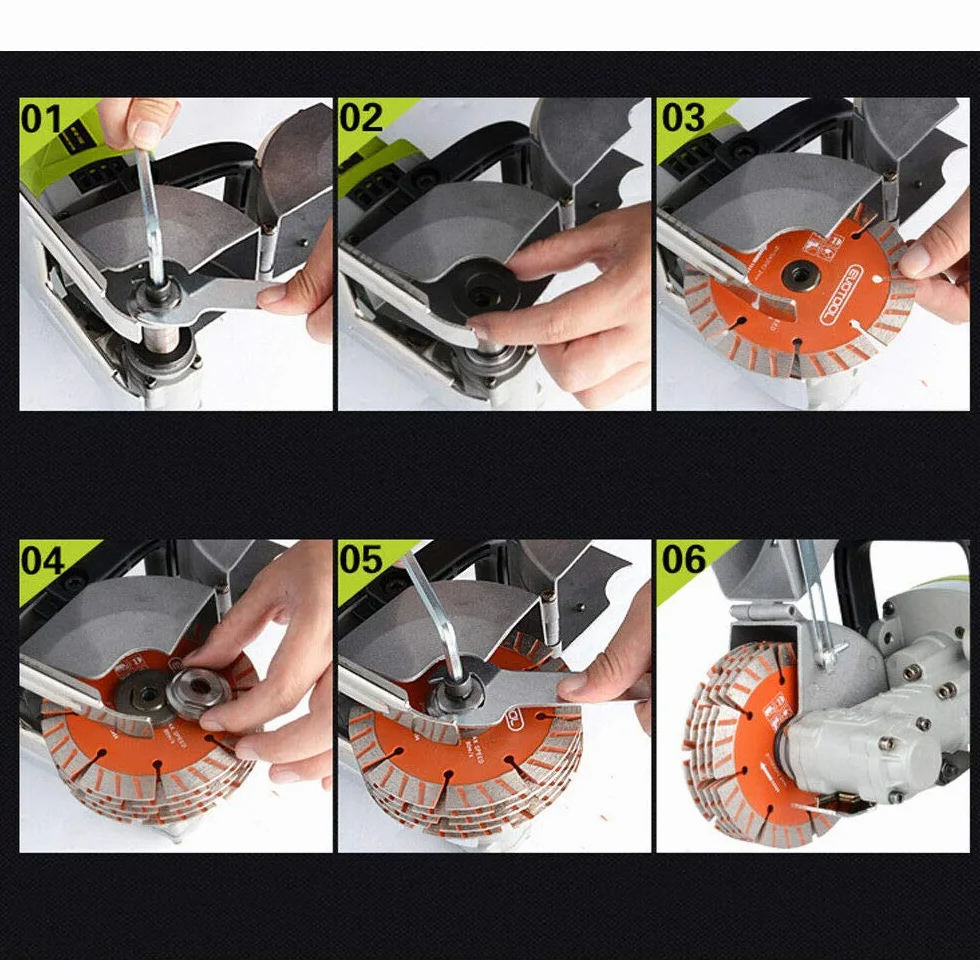 Schlitzfräse Mauernutfräse 4000W 7500r/min Mauerschlitzfräse Nutfräse Wandfräse Betonwand Schneiden Maschine mit Sägeblatt, Wasserpumpe, Elektrische Wand Chaser zum Schneiden von Marmor, Granit, Beton