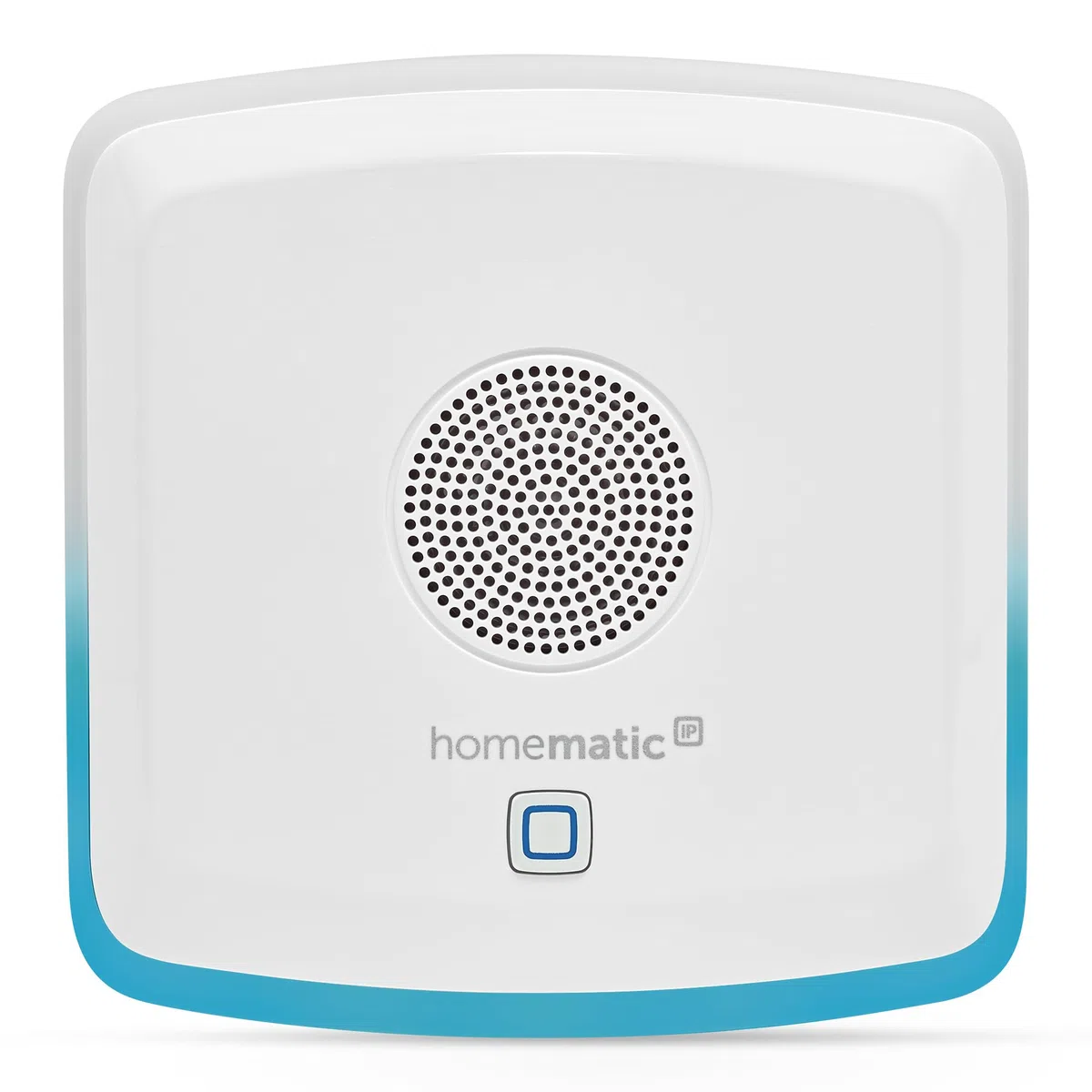Homematic IP Smart Home Kombisignalgeber, akustisches + optisches Signalisieren, Gong für Türklingel ohne Kabel, Batteriebetrieb, Einstellung per App, Alexa & Google Assistant, 152348A0