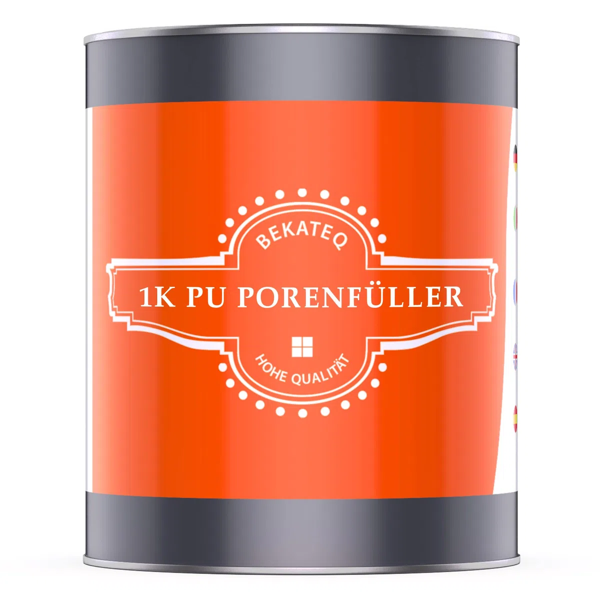 BEKATEQ 1K PU Porenfüller für Steinteppich außen, UV-fest, 5kg farblos glänzend - kein Vergilben, elastisch, abdichtend, einfache Verarbeitung BK-669PU