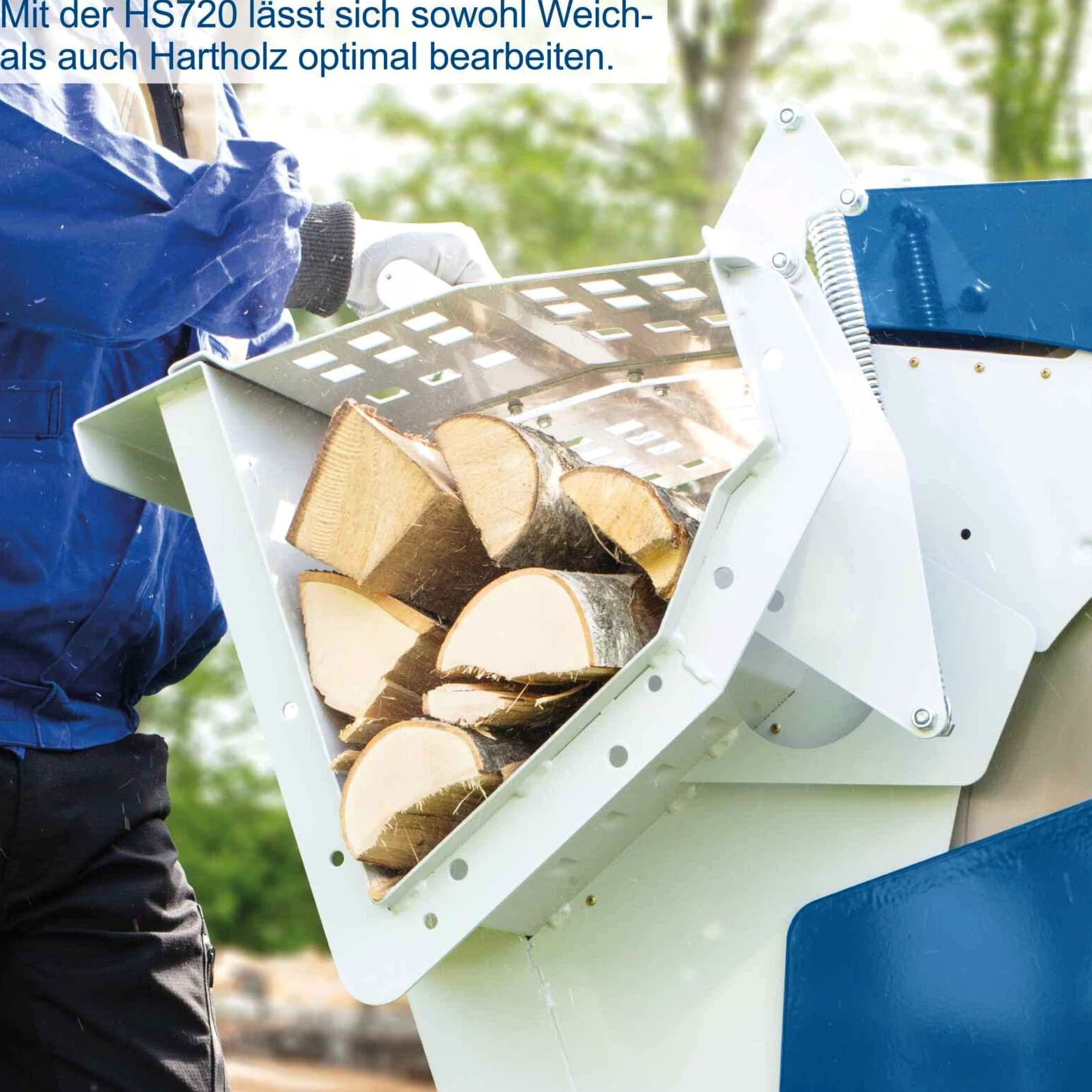 Scheppach Wippkreissäge Brennholzsäge HS720 Wippsäge mit Schutzvorrichtung | 400V Anschluss | 4500W Leistung | Sägeblatt Ø 700mm | Schnitthöhe 60-240mm | Scheitholz 370 x 240mm | Wendeschnitt 250 mm