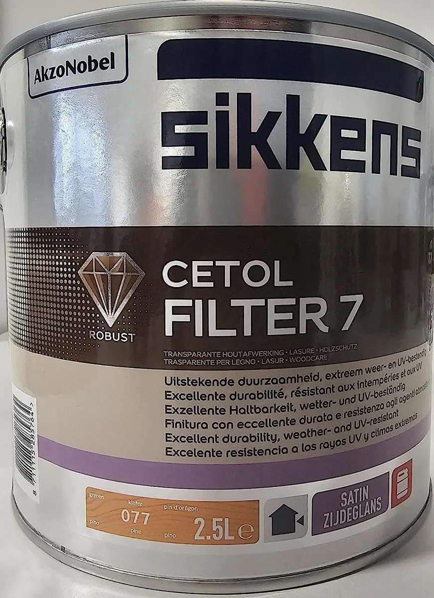 Sikkens Cetol Holzlasur: Filter 7 plus 2,5 Liter, 077 Kiefer