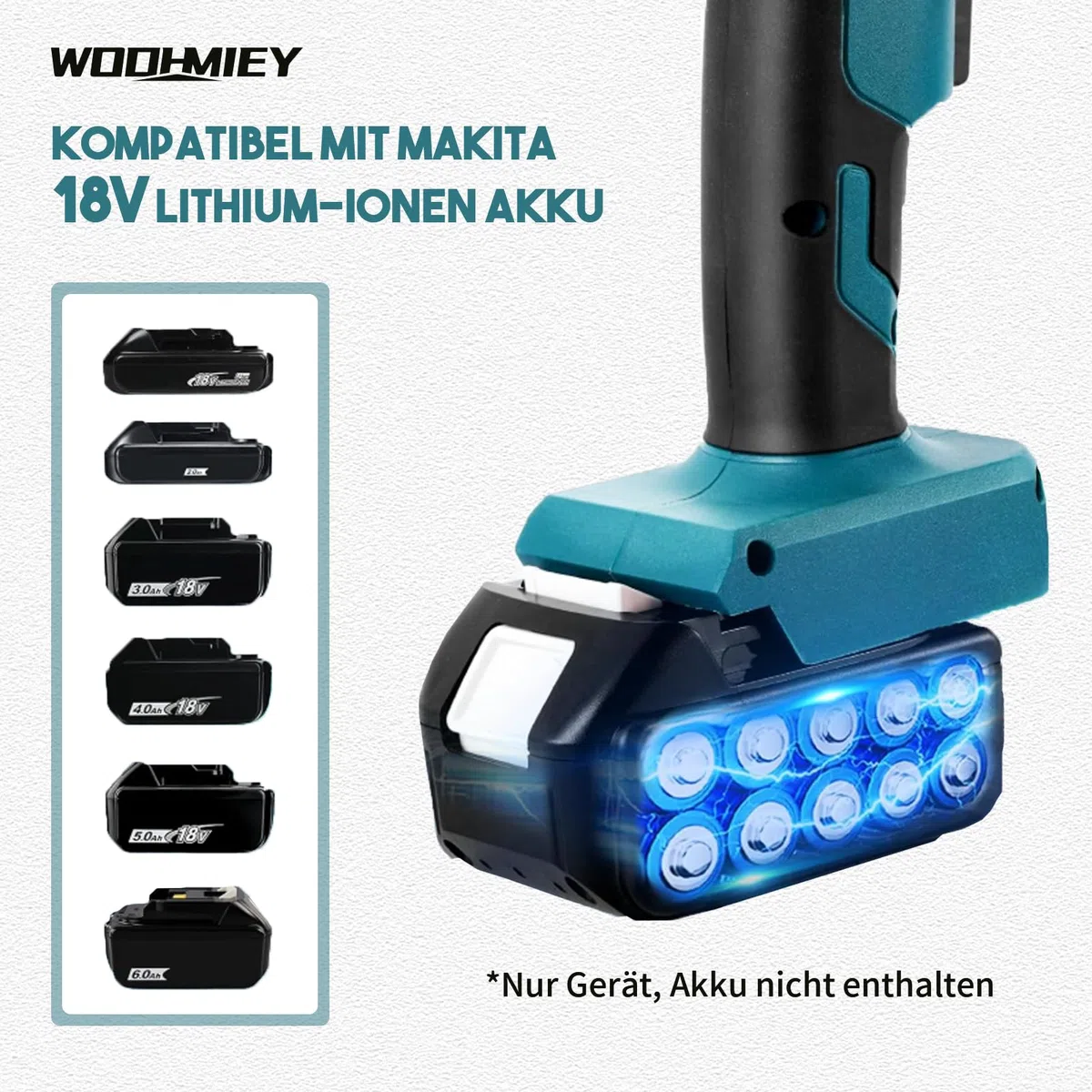 1680W Elektrische Wandglättmaschine Kompatibel mit 18V Akku Multifunktionales Putzwerkzeug mit Rührstab Schleifscheiben 6 Geschwindigkeiten für Putz, Spachtel, Mörtel, Wandbearbeitung