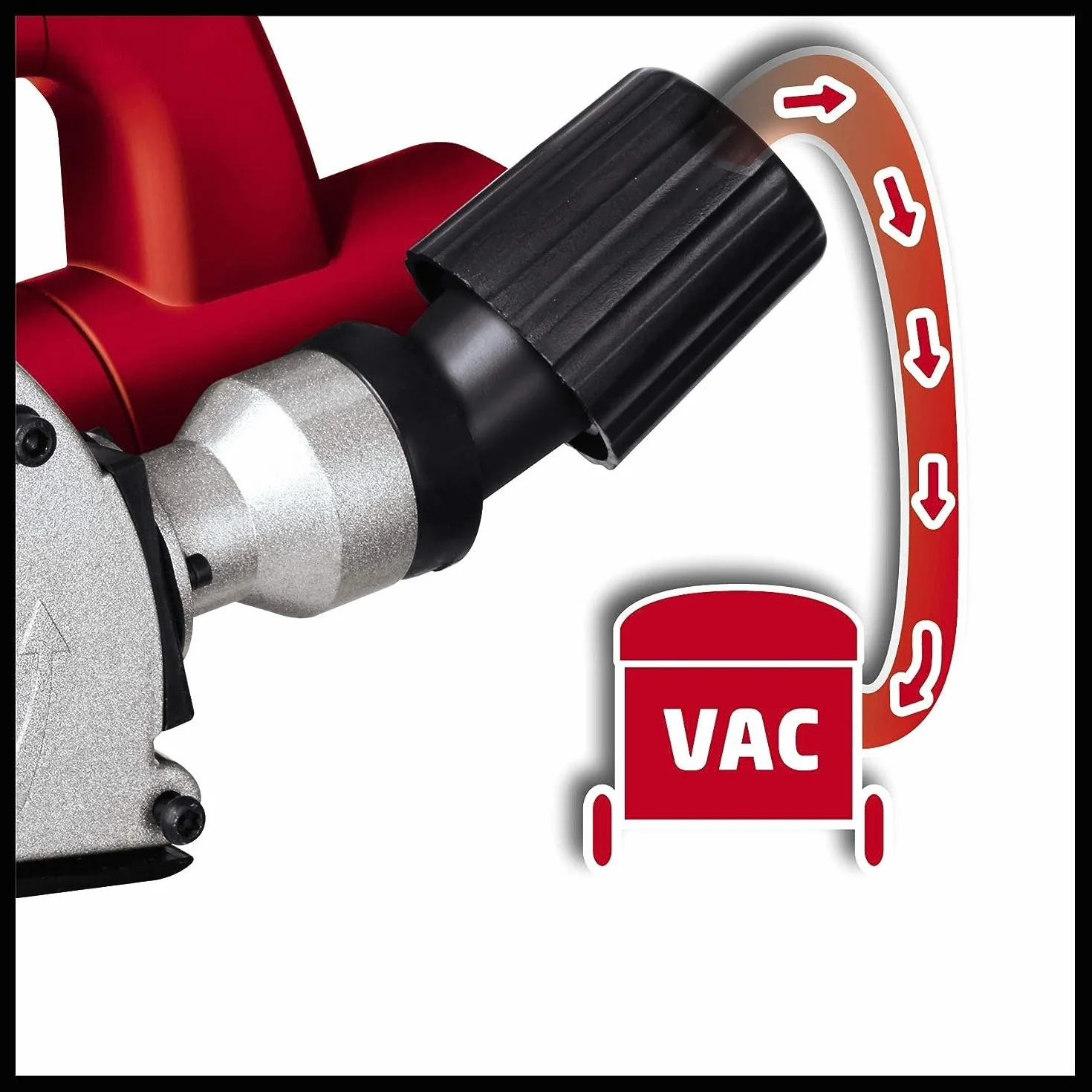 Einhell Mauernutfräse TC-MA 1300 (1.320 W, Leerlaufdrehzahl 9.000 min-1, max. Nutbreite 26 mm, max. Nuttiefe 30 mm, Spindelarretierung, inkl. 2x Trennscheibe Ø 125 mm)