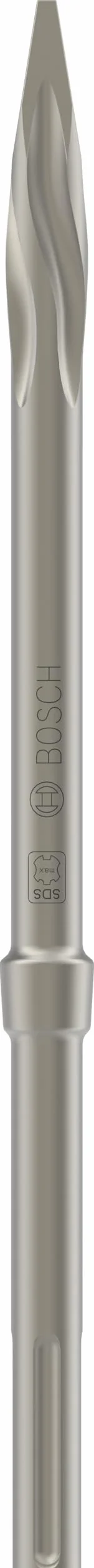 Bosch 10x PRO SDS max-5C Spitzmeißel-Set (für Beton, Ziegelstein, Ø mm, Professional Zubehör Bohrhammer, Abbruchhammer)